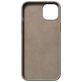 Nudient Base iPhone 15 Plus Siliconen Hoesje Backcover - Stone Beige