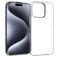 Mobigear Basics Doorzichtig iPhone 16 Pro Hoesje Flexibel TPU Backcover - Transparant
