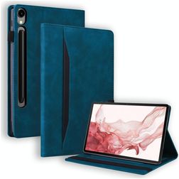 Mobigear Folio Samsung Galaxy Tab S10 FE Plus Hoes Bookcase - Blauw