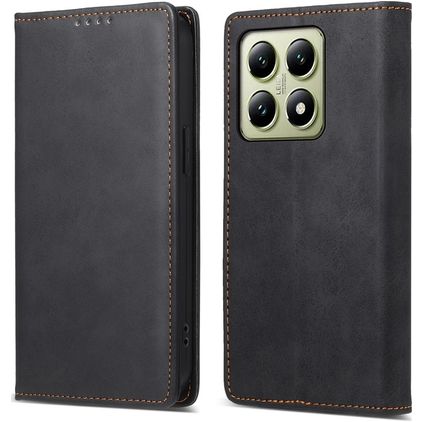 Mobigear Wallet Xiaomi 14T Hoesje Bookcase Portemonnee - Zwart