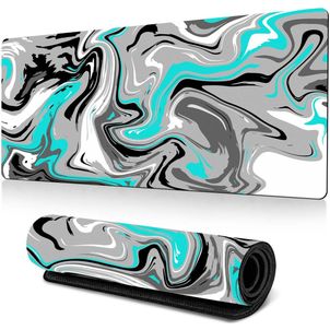 Mobigear Anti-Slip Muismat - 40 x 90 CM - Abstract Fluid 15