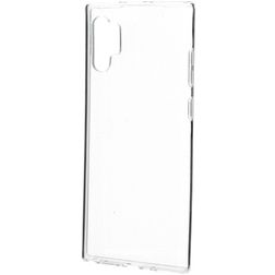 Mobiparts Classic Doorzichtig Samsung Galaxy Note 10 Plus Hoesje Flexibel TPU Backcover - Transparant