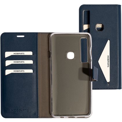 Mobiparts Classic Wallet Samsung Galaxy A9 (2018) Hoesje Bookcase Portemonnee - Blauw