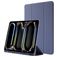 Mobigear Tri-Fold Gel iPad Pro 13 Inch (2025) Hoes TPU,Kunstleer Bookcase + Stylus Houder - Paars