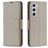 Mobigear Excellent Samsung Galaxy S23 Hoesje Bookcase Portemonnee - Grijs