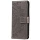 Mobigear Mandala Samsung Galaxy S25 FE Hoesje Bookcase Portemonnee - Grijs
