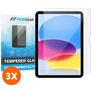 Mobigear iPad 10 (2022) Glazen Screenprotector - Case Friendly (3-Pack)