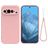 Mobigear Colors Google Pixel 9 Pro Hoesje Flexibel TPU Backcover - Roze