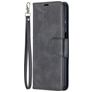 Mobigear Excellent Samsung Galaxy A12 Hoesje Bookcase Portemonnee - Zwart
