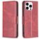 Mobigear Excellent iPhone 16 Pro Hoesje Bookcase Portemonnee - Rood