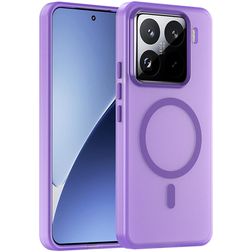 Mobigear Shockproof Xiaomi 15 Pro MagSafe Hoesje Hardcase Backcover - Paars