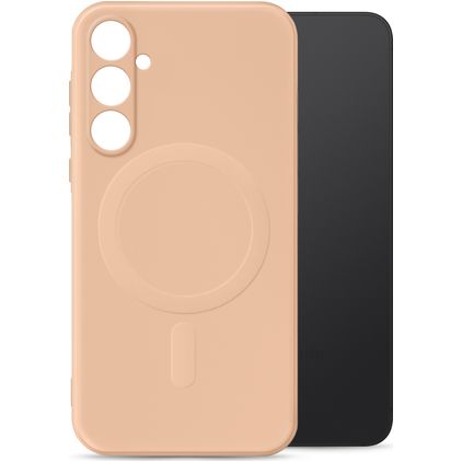 My Style Protective Flex Samsung Galaxy A55 MagSafe Hoesje Flexibel TPU Backcover - Soft Pink