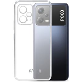 Mobilize Gelly Doorzichtig POCO X5 Hoesje Flexibel TPU Backcover - Transparant