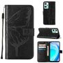 Mobigear Butterfly Realme 9 Pro Hoesje Bookcase Portemonnee - Zwart