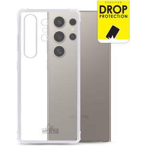 My Style Protective Flex Doorzichtig Samsung Galaxy S24 Ultra Hoesje Flexibel TPU Backcover Shockproof - Transparant