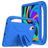 Mobigear AeroArmor Lenovo Tab P12 Kinder Tablethoes met Handvat + Stylus Houder - Blauw