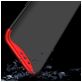 Mobigear TriGuard OPPO Find X Hoesje Hardcase Backcover - Zwart / Rood