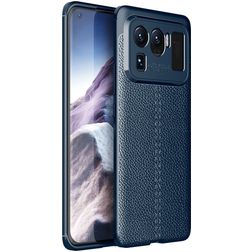 Mobigear Luxury Xiaomi Mi 11 Ultra Hoesje Flexibel TPU Backcover - Blauw
