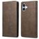 Mobigear Wallet iPhone 16 Hoesje Bookcase Portemonnee - Bruin