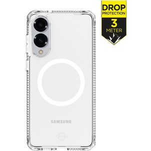 ITSKINS Level 2 HybridMagClear R Doorzichtig Samsung Galaxy S25 Edge MagSafe Hoesje Hardcase Backcover Shockproof - Transparant