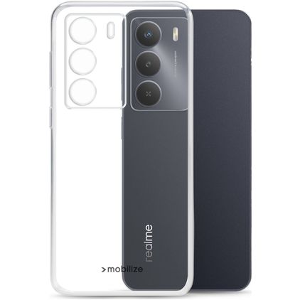 Mobilize Gelly Case Doorzichtig Realme 14x Hoesje Flexibel TPU Backcover - Transparant