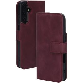 Mobiparts Classic Wallet Samsung Galaxy A25 5G Hoesje Bookcase Portemonnee - Velvet Red