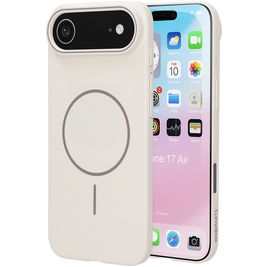 Mobiparts Slim Line iPhone Air MagSafe Hoesje Hardcase Backcover - Off White