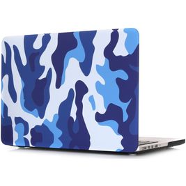 Mobigear Design MacBook Pro 13 Inch (2012-2015) Hoes Hardshell Laptopcover MacBook Case - Sea Camauflage - Model A1425 / A1502
