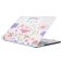 Mobigear Flowers MacBook Pro 15 Inch (2016-2019) Hoes Hardshell Laptopcover MacBook Case - Model 29 - Model A1707 / A1990