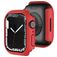 Mobigear Colors Dun Apple Watch - 45 mm Hardcase Hoesje - Rood