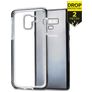 Mobilize Shatterproof Samsung Galaxy J6 (2018) Hoesje Hardcase Backcover Shockproof - Transparant / Zwart