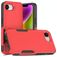 Mobigear Heavy Armor iPhone 17e Hoesje Hardcase Backcover Shockproof - Rood