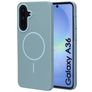 Mobiparts Slim Line Samsung Galaxy A36 MagSafe Hoesje Hardcase Backcover - Sage Green