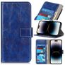 Mobigear Basic iPhone 14 Pro Hoesje Bookcase Portemonnee - Blauw