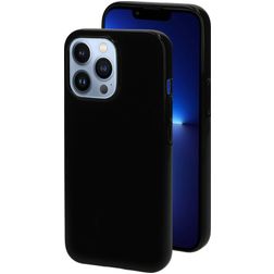Mobiparts Classic iPhone 13 Pro Hoesje Flexibel TPU Backcover - Zwart