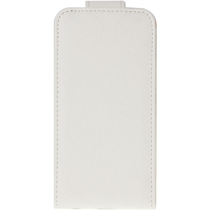 Mobigear iPhone 6s Plus Hoesje Flipcase - Wit