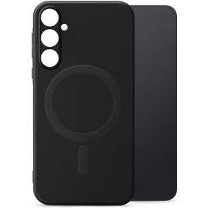 My Style Protective Flex Samsung Galaxy A55 MagSafe Hoesje Flexibel TPU Backcover - Zwart