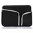Mobigear Double Zipper Neopreen Laptop Sleeve 12 inch Laptop hoes - Zwart
