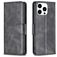 Mobigear Excellent iPhone 16 Pro Hoesje Bookcase Portemonnee - Zwart