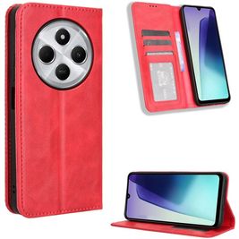 Mobigear Sensation Xiaomi Redmi 14C Hoesje Bookcase Portemonnee - Rood