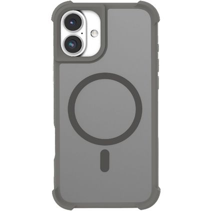 Mobigear Armor Shield iPhone 16 Plus MagSafe Hoesje Hardcase Backcover - Grijs