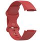 Mobigear Sport Dual Siliconen Fitbit Charge 5 Bandje Druksluiting - Rood