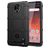 Mobigear Rugged Shield Nokia 1 Plus Hoesje Flexibel TPU Backcover Shockproof - Zwart