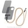 Mobilize Lanyard Universeel Telefoonkoord Verstelbaar - Sand