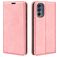 Mobigear Retro Slim Motorola Moto G62 Hoesje Bookcase Portemonnee - Roze