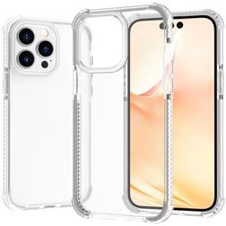 Mobigear Full Bumper iPhone 14 Pro Max Hoesje Hardcase Backcover Shockproof - Wit