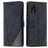 Mobigear Rhombus Samsung Galaxy Xcover 7 Hoesje Bookcase Portemonnee - Zwart