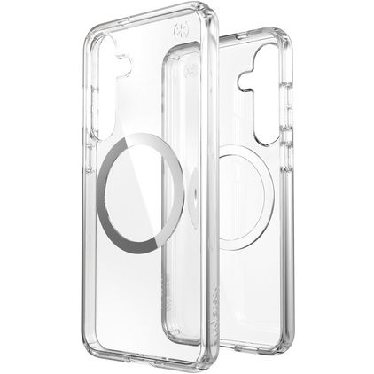 Speck Presidio2 Clear Doorzichtig Samsung Galaxy S25 Plus MagSafe Hoesje Hardcase Backcover Shockproof - Transparant
