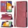 Mobigear Excellent Samsung Galaxy A13 5G Hoesje Bookcase Portemonnee - Rood
