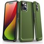 Mobigear Slim Armor iPhone 15 Plus Hoesje Hardcase Backcover Shockproof - Groen